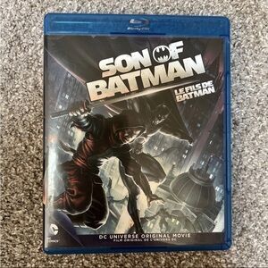 DC Comics Son of Batman Blu-ray with Black and Blue Cover